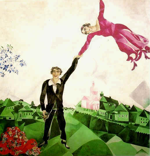 Marc Chagall, Promenade. 1918